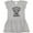 AC-Heather Grey, variant on Inktastic Handpicked for Earth By My Gigi in Heaven with Angel Wings Gift Toddler Girl Dress