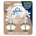 thumbnail image 1 of Glade PlugIns Recambios Ambientador Perfumado y Aceites Esenciales para el Hogar y el Baño Sheer Vanilla Embrace 1.34 Oz 2 unidades, 1 of 9