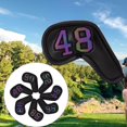 thumbnail image 4 of Cubierta de la cabeza del palo de golf kusrkot Funda de golf de hierro, 4 of 8