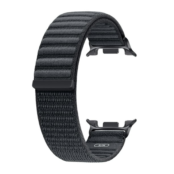Correa de reloj Samsung Galaxy Watch Serie 8 de tela grafito S/M