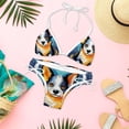 thumbnail image 6 of Pixel Dog Women's Bikini Set with Detachable Sponge and Adjustable Strap, Two-Pack, Ideal for Swimming Suit Beach Vacation!, 6 of 6