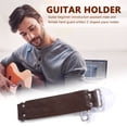 thumbnail image 3 of Soporte de guitarra clásica en forma de Z soporte para música Ehuebsd pata de cuero ukelele mandolina accesorios, 3 of 9