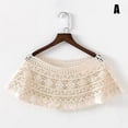 thumbnail image 1 of Women Vintage Crochet Knit Cape Lace Short Hollow out Shawls Shrug Poncho New, 1 of 2