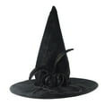 thumbnail image 4 of Sombrero de de Halloween Puntiagudo Negro Decorativo Accesorios de Disfraces Creativos Sombrero Puntiagudo de para Co, 4 of 7