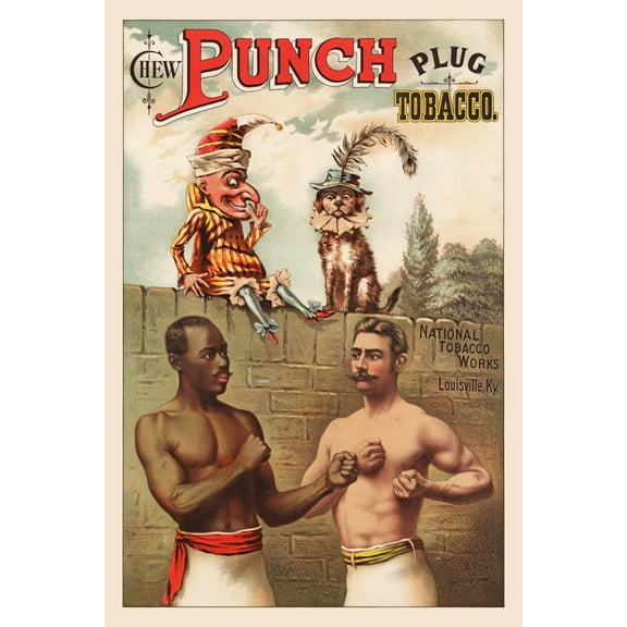 Print: Chew Punch Plug Tobacco. National Tobacco Works, Louisville, Ky.