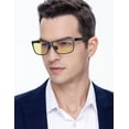 thumbnail image 2 of Gafas de bloqueo de luz azul ANYLUV para hombre Al-Mg Metal, 2 of 8