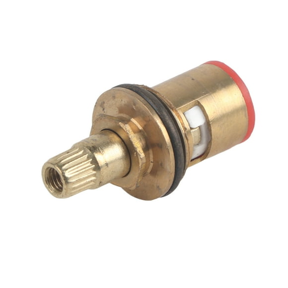 ZPSHYD Valve De Robinet en Laiton en Laiton De Rechange, Noyau De Valve De Robinet De Cartouche De Tige en Céramique(Laiton)