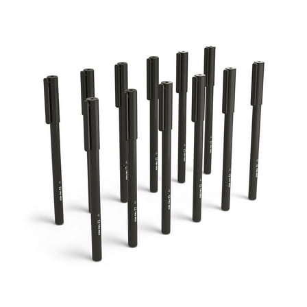 Staples TRU RED Ballpoint Pen Medium Point 1.0mm Black 36/Carton TR52861-CCVS