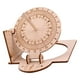 thumbnail image 2 of Reloj de sol ecuatorial, de construcción de madera DIY, juguetes Zulema Reloj de sol ecuatorial, 2 of 6