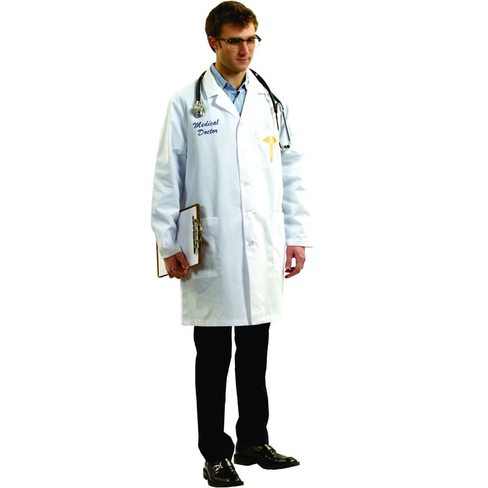 Dress Up America Doctor, MultiColored, Adult Standard