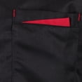 thumbnail image 6 of s Chef Jacket Coat Hotel Waiters Kitchen Uniform Tops Black, 6 of 6