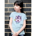 thumbnail image 2 of Hippo With A Cake T-Shirt Juniors -Image by Shutterstock,  Medium, 2 of 4