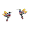thumbnail image 5 of Juego gargantilla y aretes colibrí Horoz Plata 925 WP801, 5 of 5