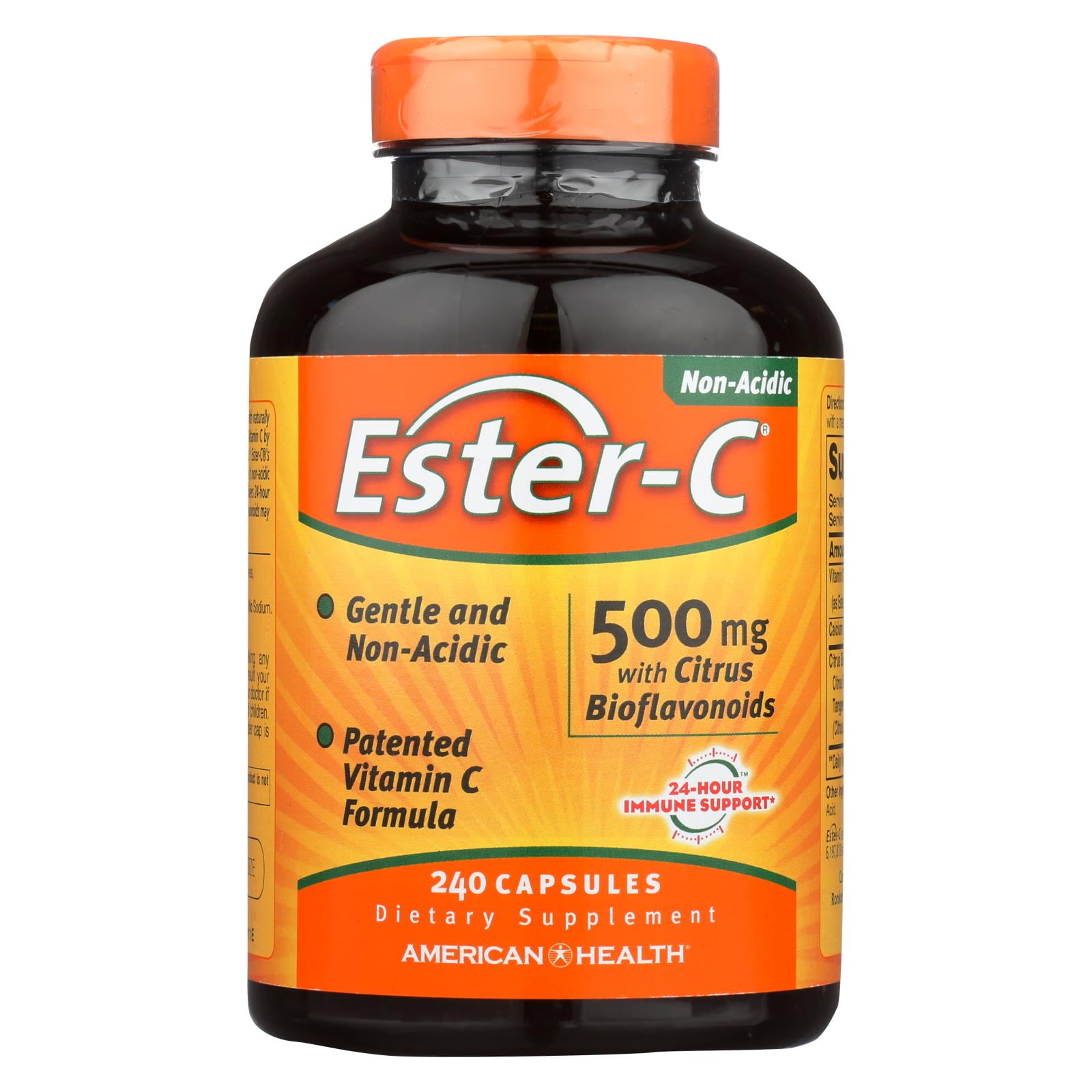 American Health - Ester-C with Citrus Bioflavonoids - 500 mg - 240 ...
