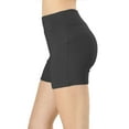 thumbnail image 4 of Womens Cotton Thick Band Running Yoga Shorts, 4 of 7