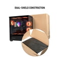 thumbnail image 2 of Evounic Gaming PC Desktop – Ryzen 7 5700X up to 4.6 GHz 8 Cores, RTX 3050, 32GB DDR4 RAM, 1TB NVMe SSD, Wi-Fi 6 & Bluetooth 5.4, 9 ARGB Fans, Windows 11 Pro, 650W PSU High-Performance Tower, 2 of 7