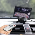 thumbnail image 6 of Tgbvmt Vehicle 7-Inch LCD Display Universal Car Monitor Dual Video Input Reversing Display Movie Playback Entertainment for Cars Trucks Commercial Vehicles Travel Work Needs Family Adventures, 6 of 8