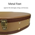 thumbnail image 6 of Crossrock OM/000  Hard Guitar Case, Multi-layer Wood Case, Sturdy Arch-top Style, 6 of 8