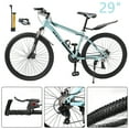 thumbnail image 2 of Mountain Bike for Adult, 29 Inch 21-Speed Dual Suspension High-Carbon Steel MTB Bicycle, Dual Disc Brake Bikes for Men Women, 2 of 13