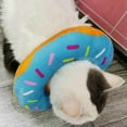 thumbnail image 5 of Cute Donut Recovery Collar for Cats and Puppies, Soft Adjustable Protective Pet E Collar Neck Cone After Surgery, Fit for Kitties, Small Dogs, 5 of 8