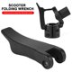 thumbnail image 5 of Llave de gancho de Base de varilla plegable para patinete eléctrico para Ninebot MAX G30 negro Tmvgtek paseo en bicicleta, 5 of 9