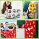 thumbnail image 4 of Adornos navideños, adornos navideños, regalos navideños, imán magnético navideño para refrigerador, muñeco de nieve, gnomo, decoración navideña, adhesivo magnético para puerta de garaje, imanes magnét, 4 of 9