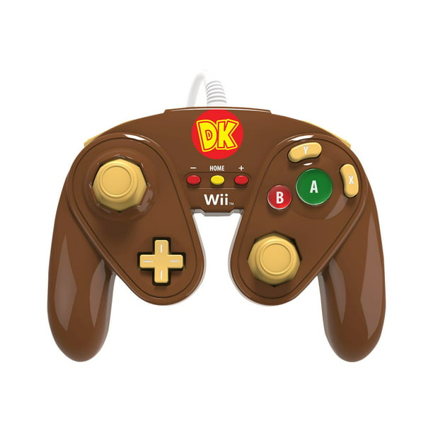 PDP Fight Pad Donkey Kong - Manette de Jeu - Filaire - pour Nintendo Wii, Nintendo Wii U U U