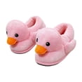 thumbnail image 2 of Dakaela Cartoon Slippers Womens Mens Animal Cotton Shoes Cute Duck Bedroom Home Shoes Fuzzy Soft Winter Indoor and Outdoor Slipper, 2 of 7