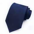 thumbnail image 4 of Corbata de hombre de tela teñida con hilo de poliéster, ropa de negocios, corbata a juego, 4 of 6