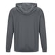 thumbnail image 4 of Blusa de manga larga con capucha para hombre, color liso, informal, holgada, a la moda, elástica, deportiva, con cremallera y bolsillo, blusa de manga larga con capucha, blusa de poliéster para hombre, 4 of 5