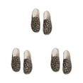 thumbnail image 1 of Qarigey Zuecos de mujer cómodos y favorecedores de 2 piezas para diario en casa, zuecos y pantuflas para mujer, zapatos de lona, leopardo 40 1 Type1 NO1, 1 of 6