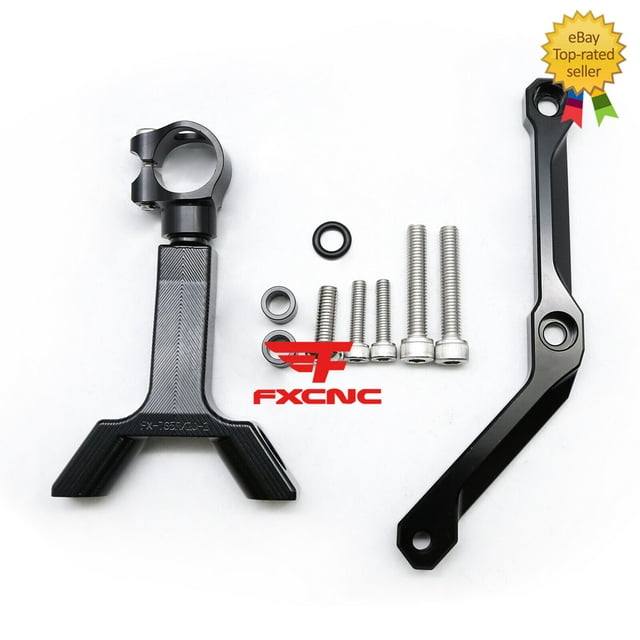 CNC Steering Damper Bracket Mounting Kit for STREET Triple 765 S/R/RS 2017-2022