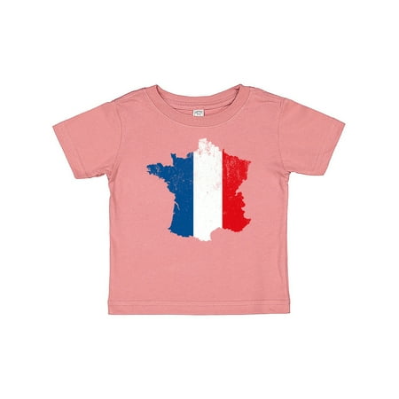 

Inktastic French Map Flag Gift Baby Boy or Baby Girl T-Shirt