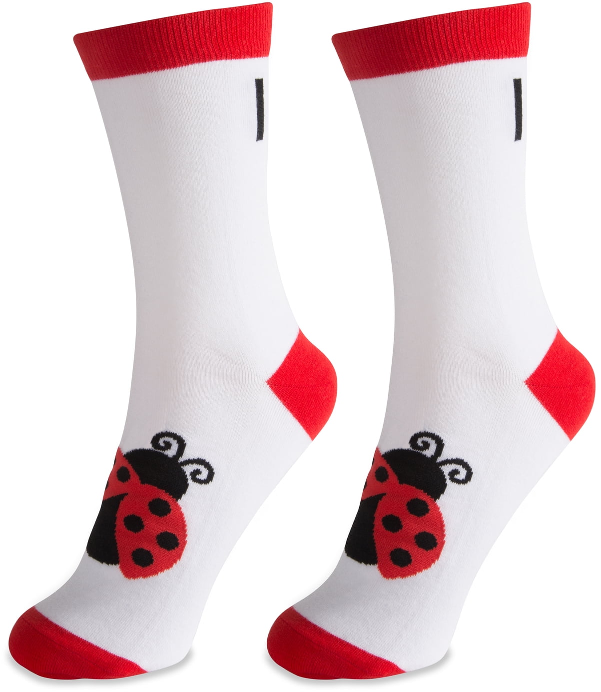 Lady Bug - S/M Unisex Socks