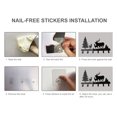 thumbnail image 2 of Yeacher Hook Rack 6 Hooks Rail Wolf Animal Shaped Wall-Mounted Farmhouse Rack Nail-free Drilling Bathroom Storage Hook Kitchen Towel Hooks Hanger, 2 of 8