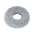 thumbnail image 4 of Plush Hair Tie Hair Accessories Pure Color Rabbit Cover Rubber Band Tie Hair Tie, 4 of 9