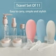 thumbnail image 2 of 11 Pack Travel Bottles Set Leak Proof Silicone Squeezable Containers for Toiletries, Conditioner, Shampoo, Lotion & Body Wash Accessories, 2 of 6