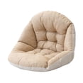 thumbnail image 3 of Cojín de repuesto para hamaca, silla colgante, cojín de asiento para cesta, almohadilla de asiento para el hogar, patio, oficina, sala de estar. Camello, 3 of 8