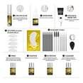 thumbnail image 4 of Fiudx Permanente de Cejas, Set de Belleza de Fórmula Suave, Kit de Pestañas Rizadas de Larga Duración, Sistema de Teñido 2 En 1, Uso de Salón de Belleza, Apto para Pieles Sensibles, Opciones de Vario, 4 of 4
