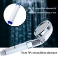 thumbnail image 3 of Handheld Shower Head Water Filter Bathing Sprinkler Shower Sprayer PP cotton filter PP Cotton Water Filter, 3 of 7