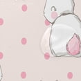 thumbnail image 4 of FREEAMG Easter Bunny Shower Curtain, Waterproof Fabric Shower Curtains with 12 Hooks for Bathroom Hotel Spa Home Decor, 60 x 72 Inch, 4 of 6