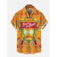 thumbnail image 3 of Camisas hawaianas de moda para hombre 2024, estilo mexicano, estampados de carteles artísticos de grafitis coloridos, camisa de manga corta, ropa estilo hawaiano, 3 of 5