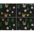 thumbnail image 4 of oneOone Georgette Viscose Black Fabric Merry Christmas Dress Material Fabric Print Fabric By The Yard 42 Inch Wide-OSO, 4 of 4