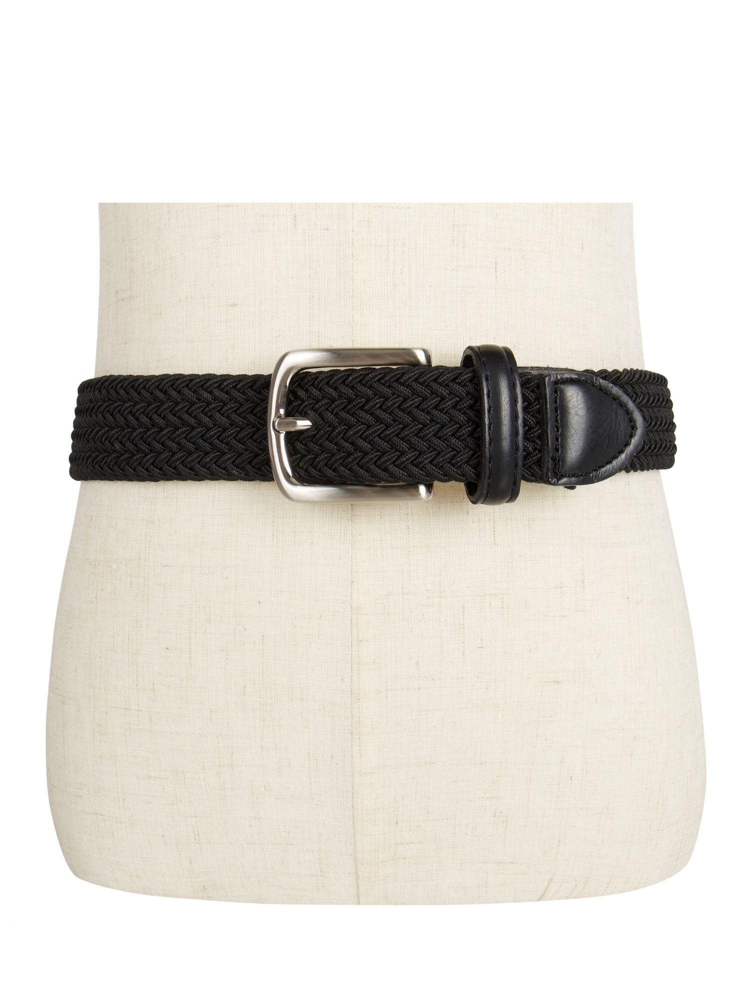 Dockers Boys Braided Elastic Web Stretch Belt, Sizes S-XL
