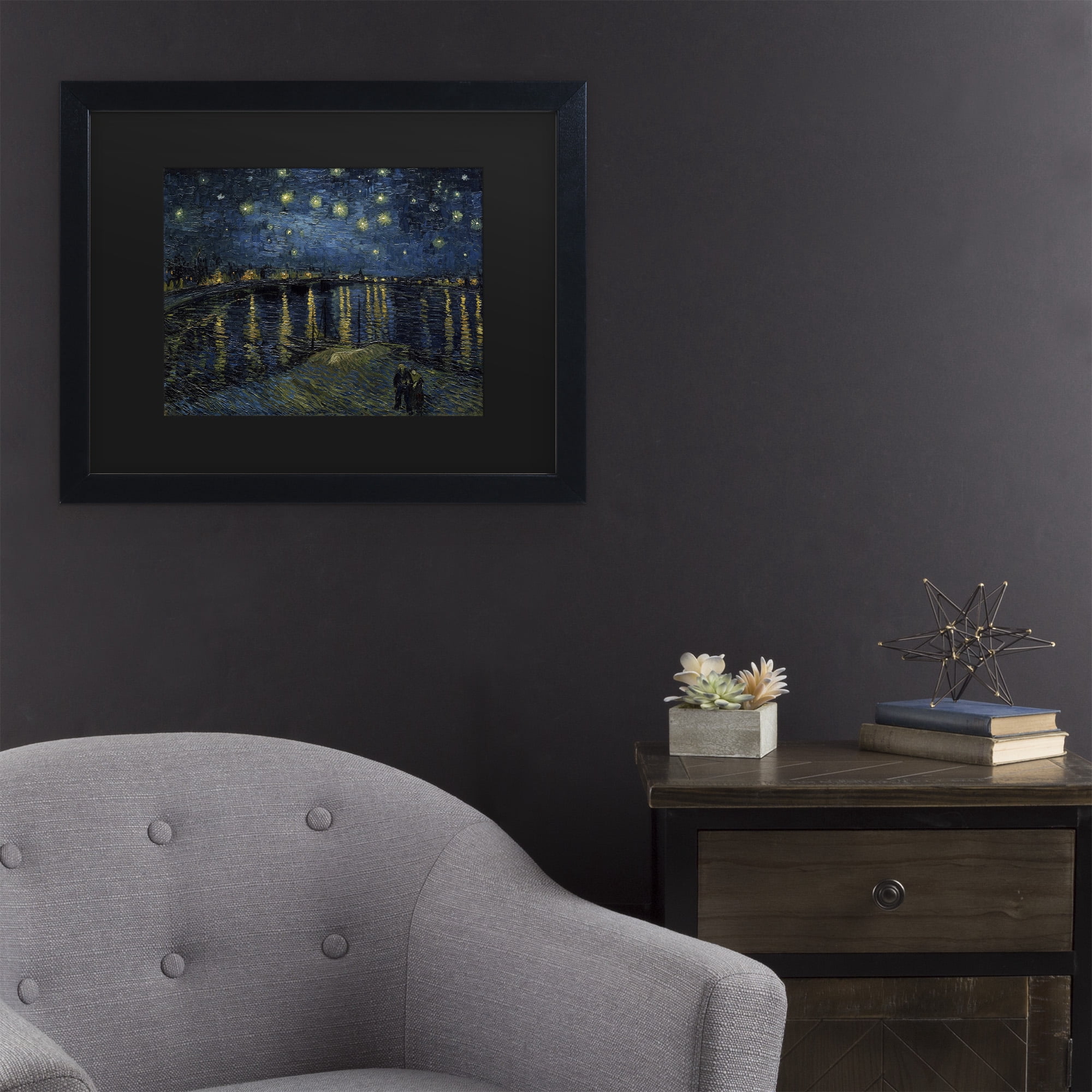 Trademark Fine Art 'The Starry Night II' Canvas Art by Vincent Van Gogh