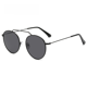 thumbnail image 2 of Gafas de sol polarizadas de moda Gafas de sol retro europeas y americanas para hombre Gafas de sol de moda con montura redonda de metal para mujer, 2 of 5