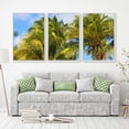 thumbnail image 2 of IDEA4WALL 3 Piece Canvas Wall Art Tropical Palm Trees Canvas Prints Framed Wall Art Decor, 2 of 4