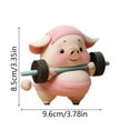 thumbnail image 4 of Cute Car Interior Acrylic Pendant Keychain Hanging Ornament Vehicle Accessory, 4 of 8