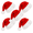 Adult 5pcs, variant on BOSONER Santa Hat: Christmas Hat Adult - Santa Hat for Women and Men