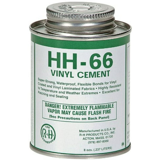 HH 66 Vinyl Cement Glue with Brush Super Strong Waterproof Adhesive (8